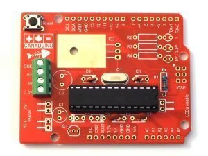 CANADUINO Uno Bone Basic - simple DIY Arduino Uno R3 development board - smarter electronics by Universal Solder