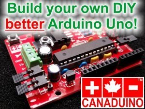 CANADUINO Uno Bone Maxxx - Arduino Uno R3 compatible - Atmega328P - smarter electronics by universal solder