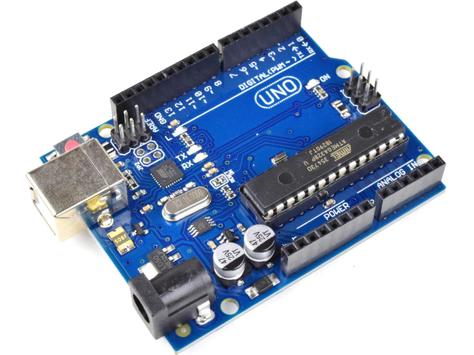 UNO R3 module Atmega328P + Atmega16u2 USB (100% compatible with Arduino) 18