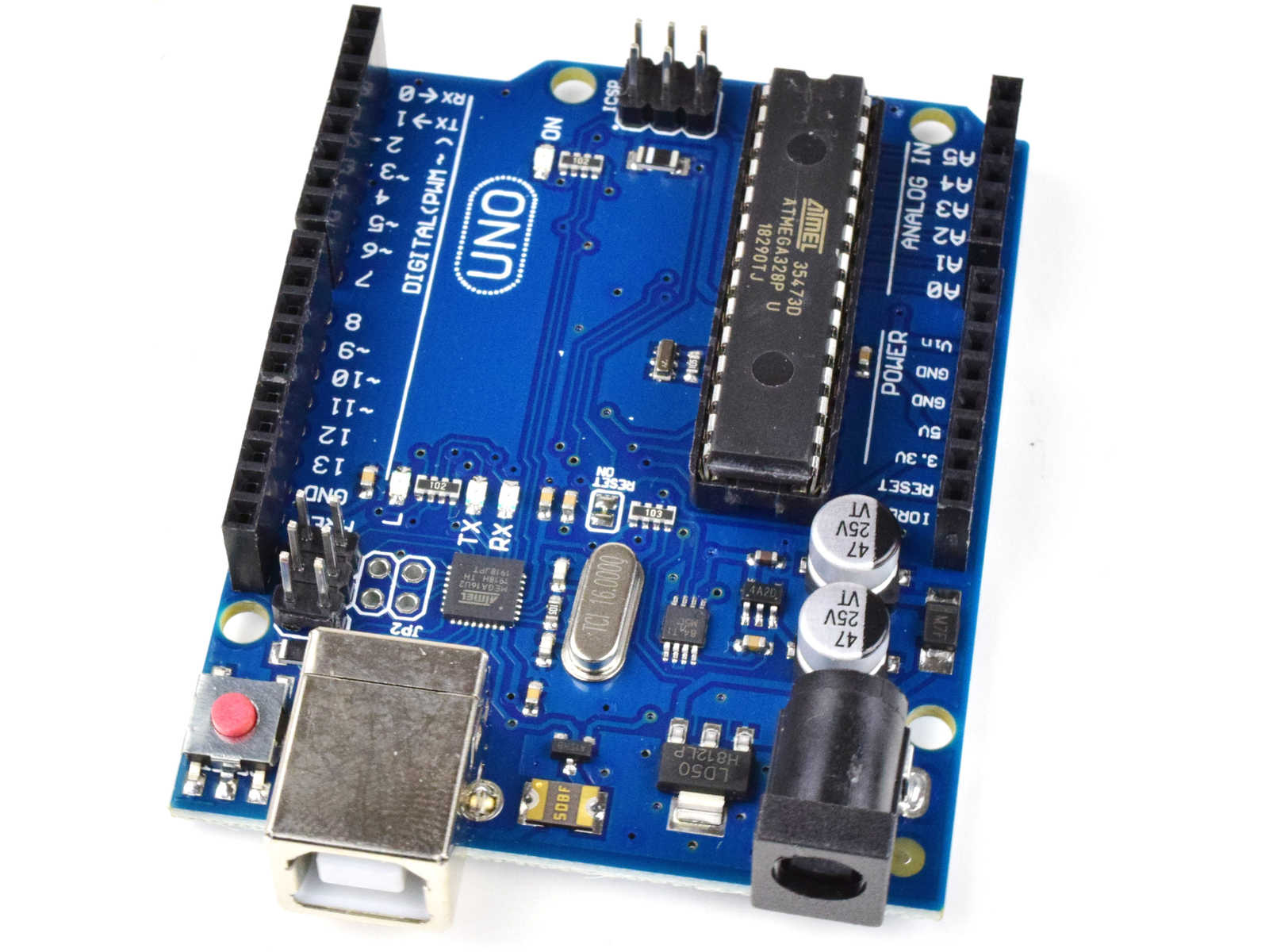 UNO R3 module Atmega328P + Atmega16u2 USB (100% compatible with Arduino) 17