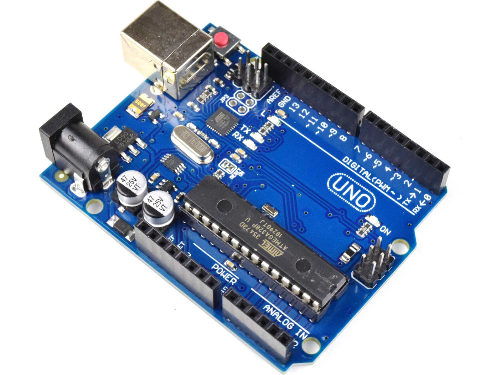 UNO R3 module Atmega328P + Atmega16u2 USB (100% compatible with Arduino) 12