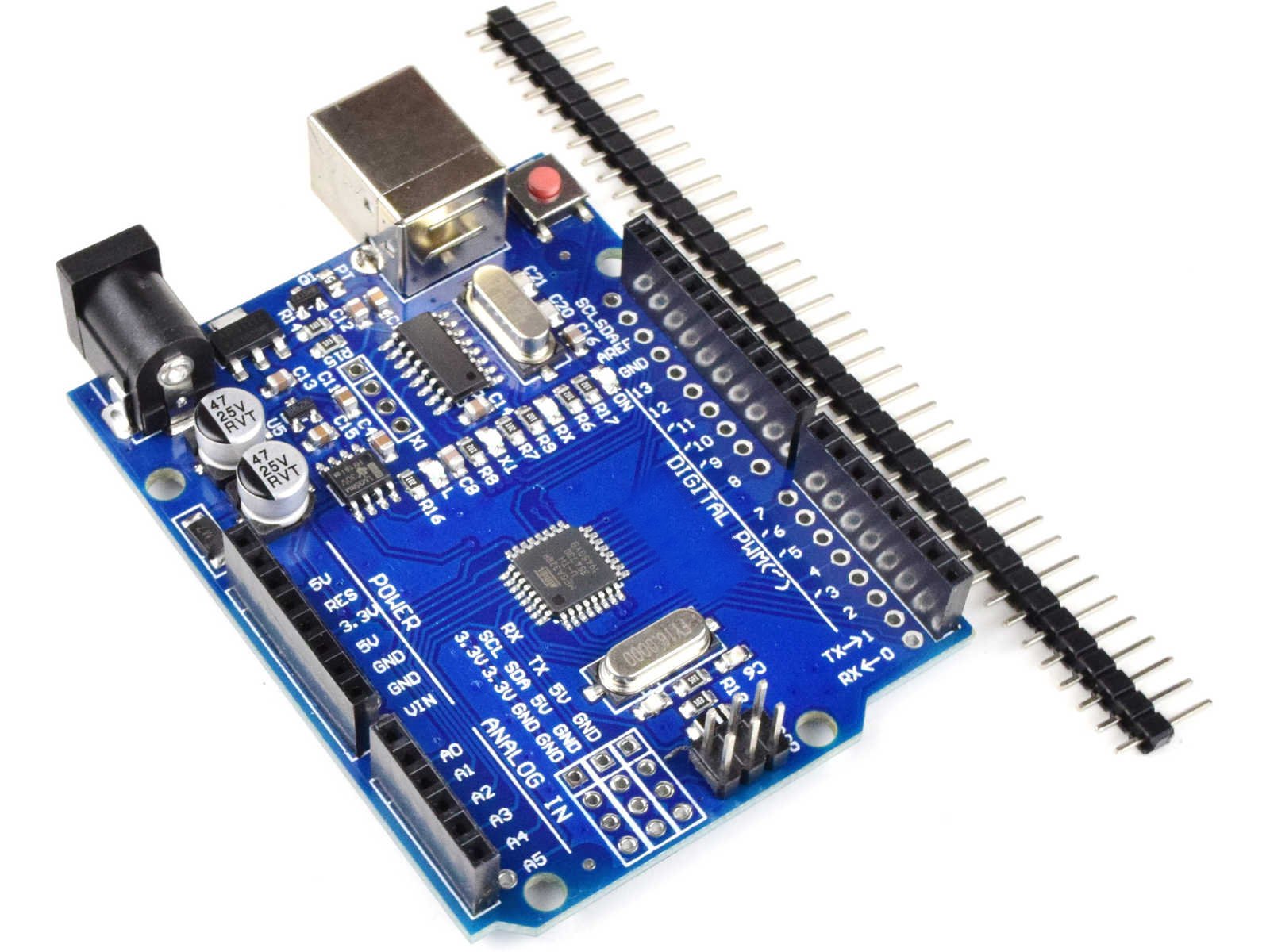 UNO R3 module Atmega328P + CH340 USB (100% compatible with Arduino) 9