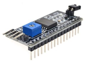 Blue-White LCD 1602 2x16 Character, parallel or I2C