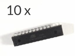 10 x Atmega328P-PU chips for Arduino UNO with bootloader (100% compatible with Arduino)