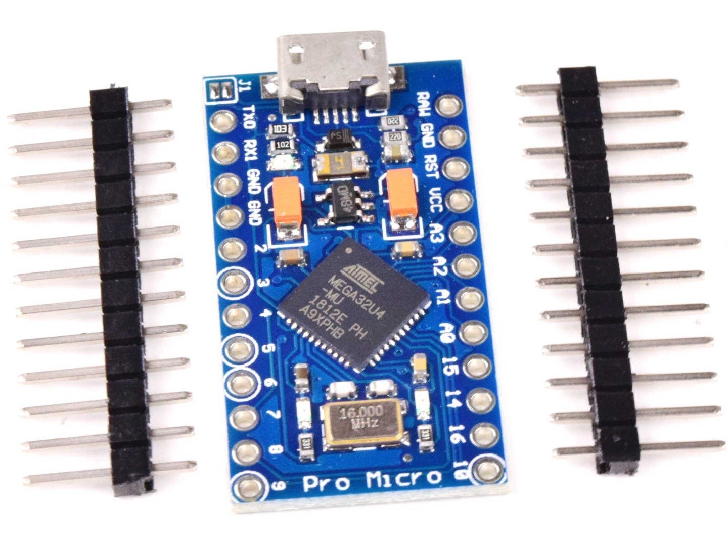 Pro Micro Atmega32u4, USB, 5V, 16MHz, 100% compatible with Arduino 7