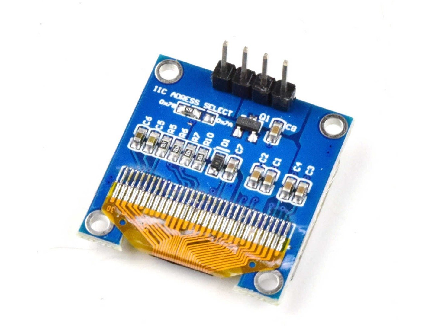 OLED 128×64 Pixel, I2C, 0.96 inch, SSD1306 SH1106, 3-5V (100% compatible with Arduino) 8