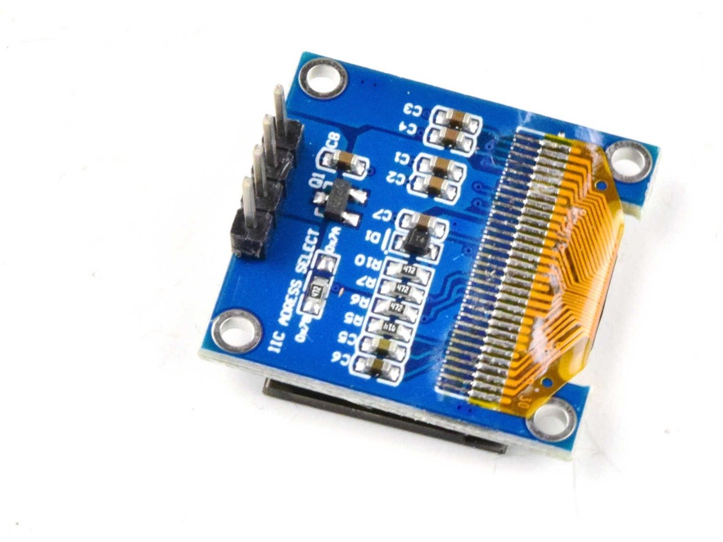 OLED 128×64 Pixel, I2C, 0.96 inch, SSD1306 SH1106, 3-5V (100% compatible with Arduino) 5