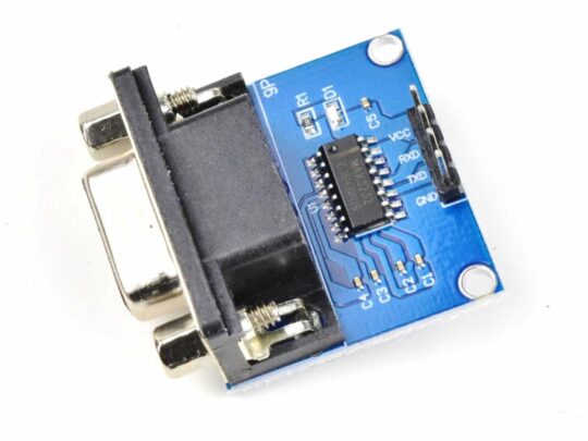 RS232 to TTL adapter MAX232, provides RS232 port for MCU or Arduino 6