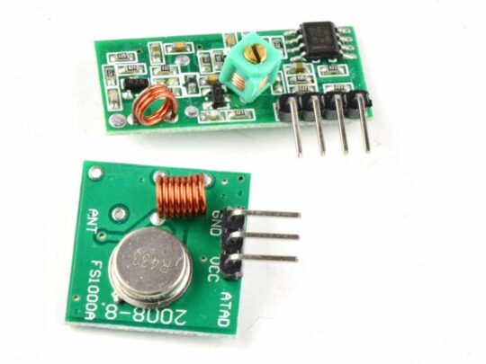 315 MHz Wireless Transmitter Receiver Kit for Micro Controller 8