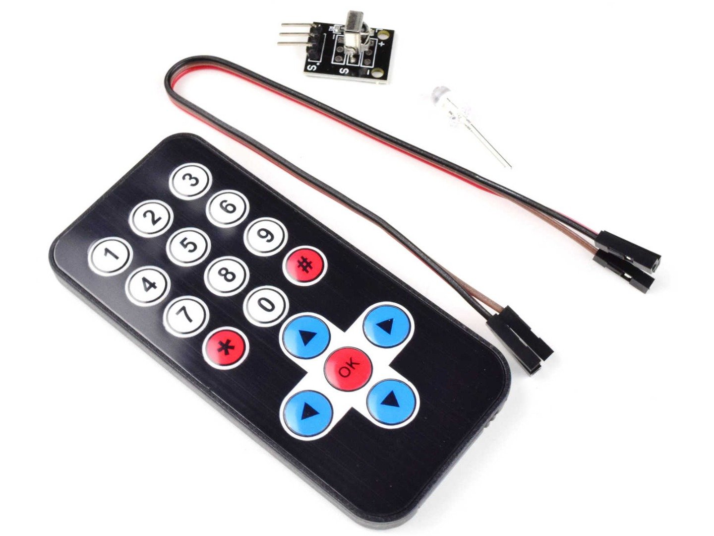 IR Remote Control Sender Receiver Kit for Arduino etc. 9
