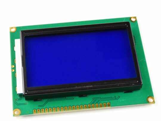 Blue Graphic LCD 128x64