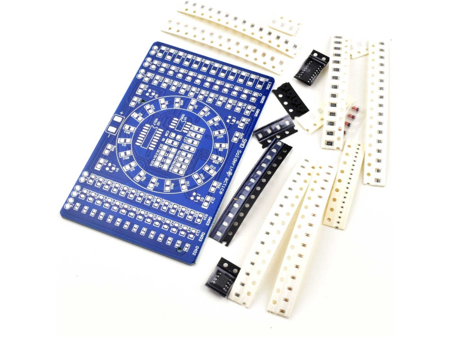 SMD Soldering Learning Kit, LED Light Effects with NE555 5
