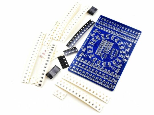 SMD Soldering Learning Kit, LED Light Effects with NE555 11