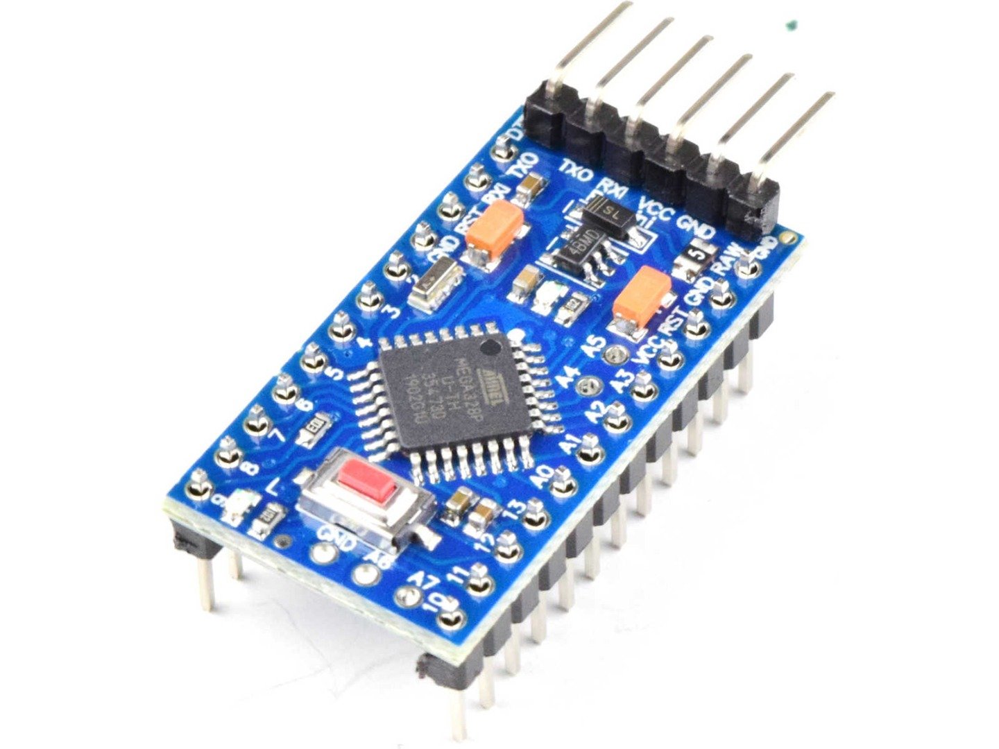 Pro Mini module ATmega328P 3.3V, 8MHz (100% compatible with Arduino) 7
