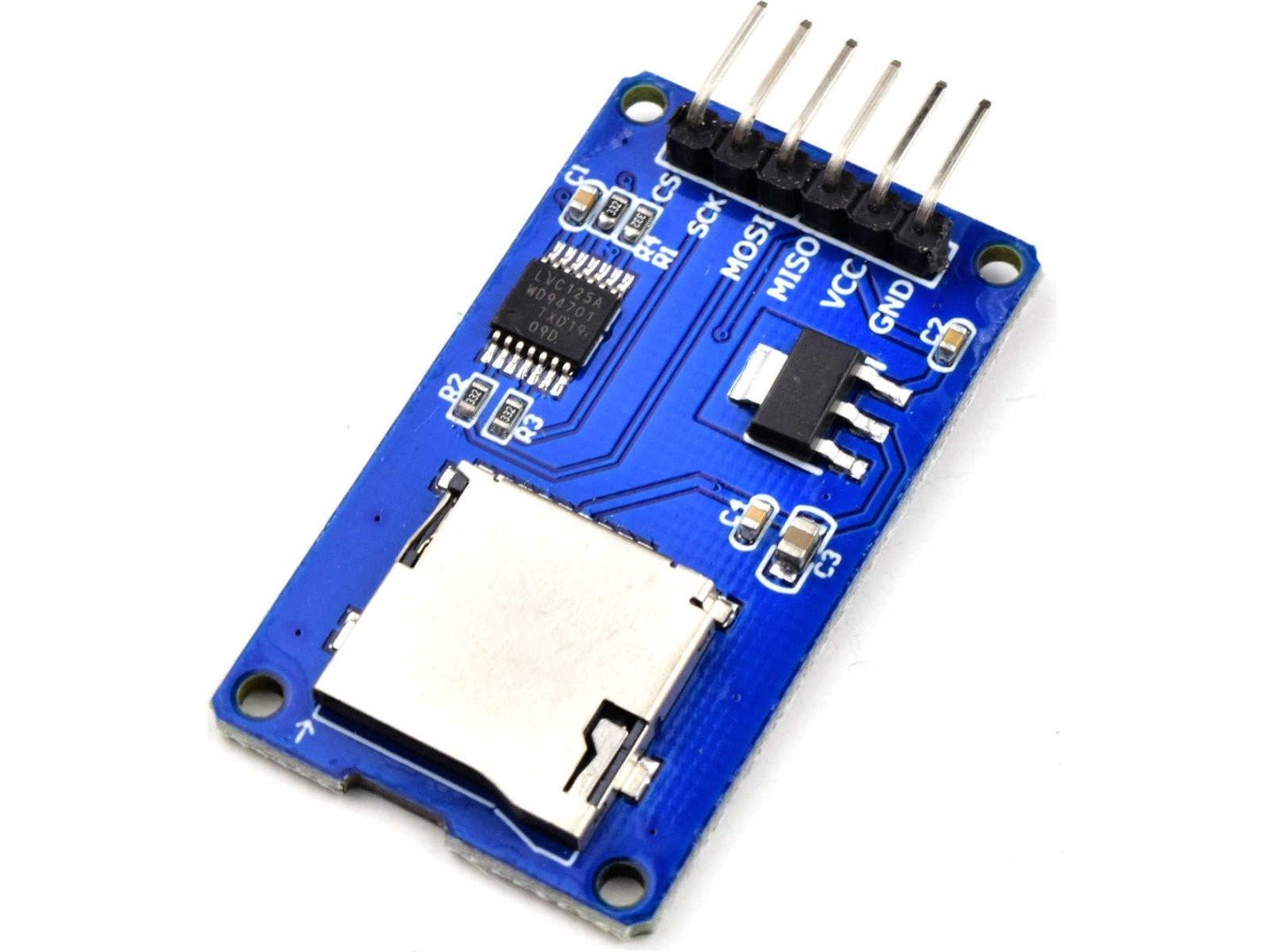 Micro-SD Memory Card Adapter for Arduino with 3.3V-5V converter 6