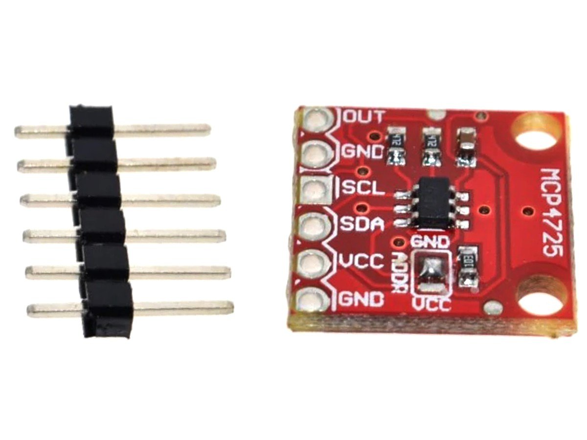 MCP4725 digital-analog-converter DAC 12 Bit I2C interface (100% compatible with Arduino) 4