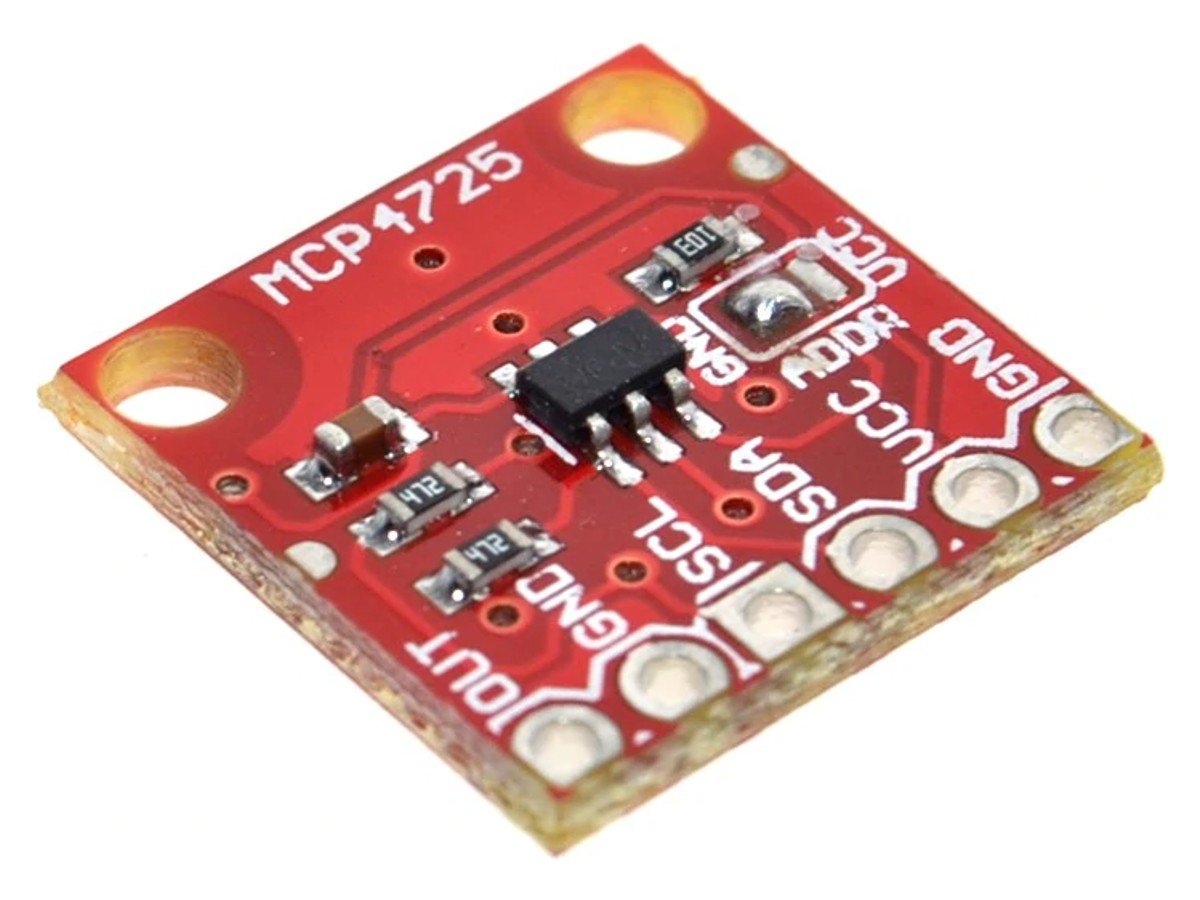 MCP4725 digital-analog-converter DAC 12 Bit I2C interface (100% compatible with Arduino) 7