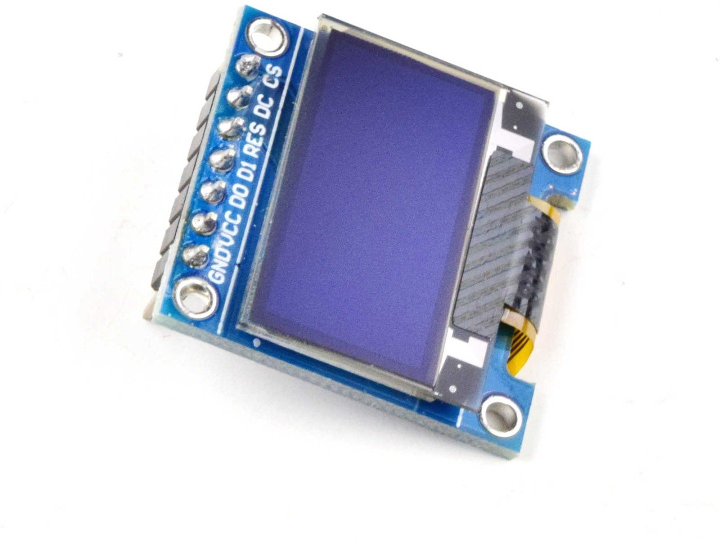 OLED Display 0.96 inch 128×64 with SPI interface – 3-5V (100% compatible with Arduino) 5