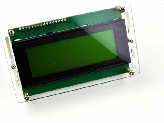 LCD 2004 4×20 Display Acrylic LCD Enclosure – fits LCD with I2C Adapter as well 4