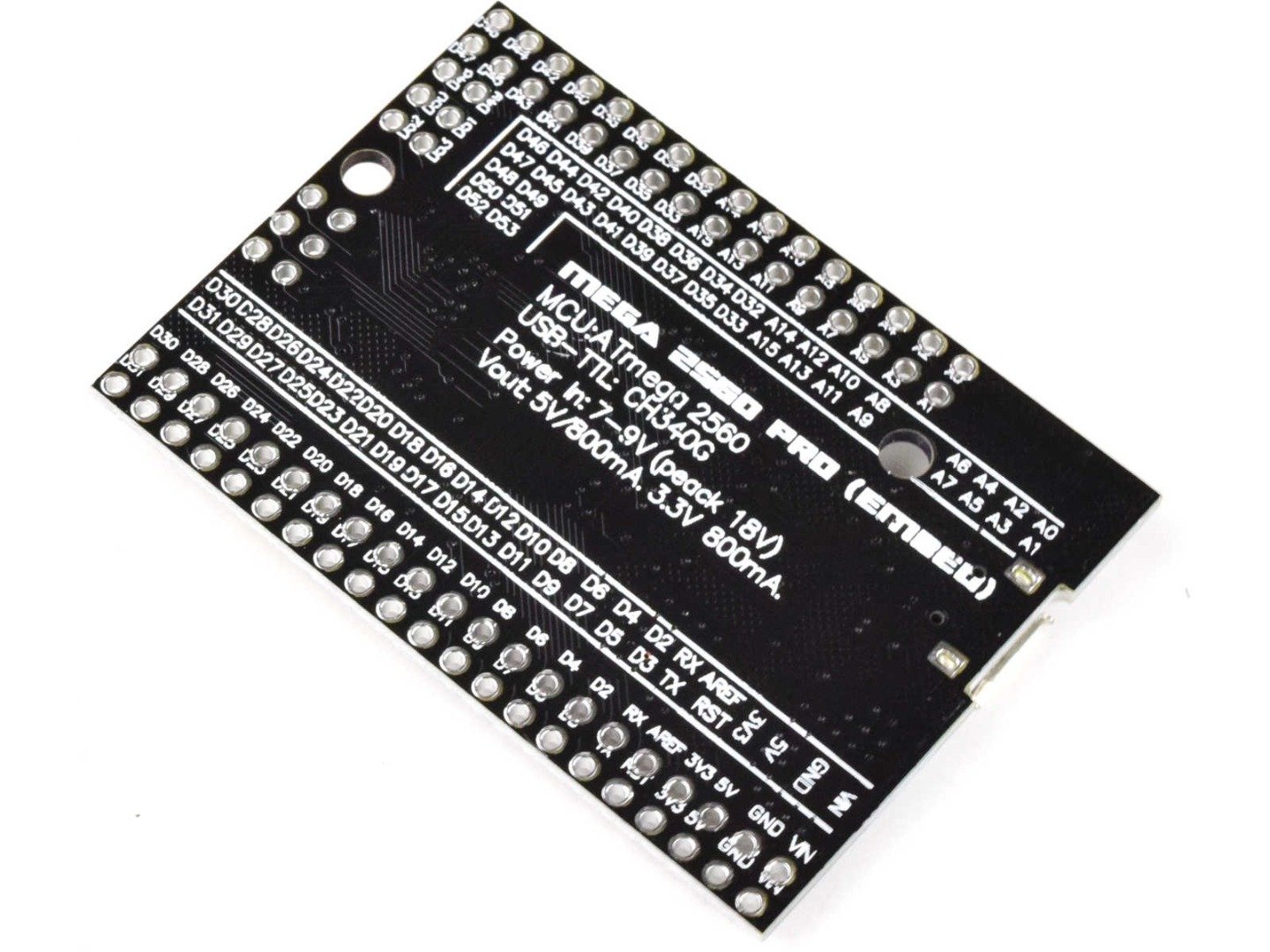 MEGA2560 Pro Embed – tiny MEGA2560 Development Board (100% compatible with Arduino) 9