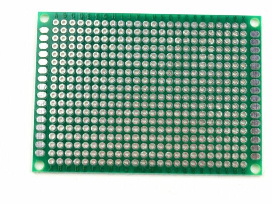 4 x Double Sided Perforated Prototyping PCB 50 x 70 mm 7