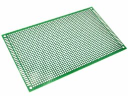 Double Sided Perforated Prototyping PCB 90 x 150 mm