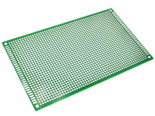 Double Sided Perforated Prototyping PCB 90 x 150 mm 4