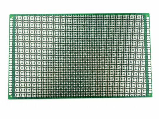 Double Sided Perforated Prototyping PCB 90 x 150 mm 8