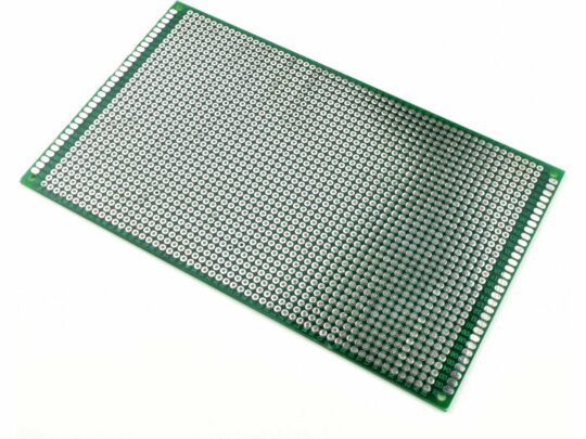 Double Sided Perforated Prototyping PCB 90 x 150 mm 9