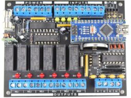 CANADUINO PLC MEGA328 Electronics DIY Kit (100% compatible with Arduino)