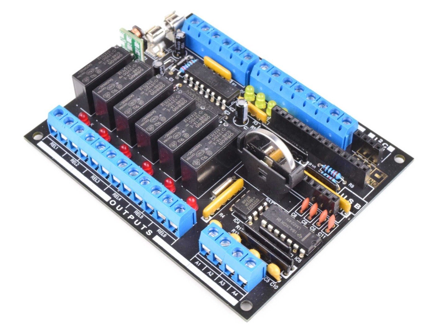 CANADUINO PLC MEGA328 Electronics DIY Kit (100% compatible with Arduino) 17