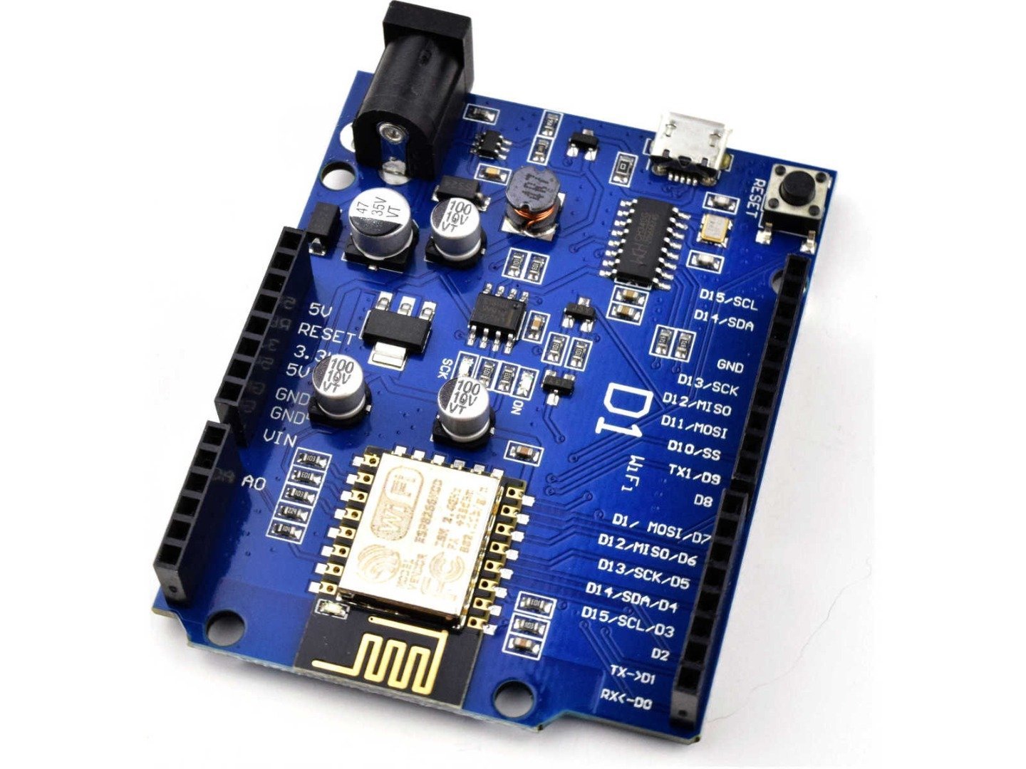 WEMOS D1 ESP8266 Wi-Fi Board 80-160MHz – IoT – compatible with Arduino and NodeMCU 6