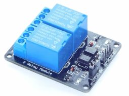 2 Relay Board 10A / 250V – Opto-Insulated Inputs 3-24V for Arduino etc.