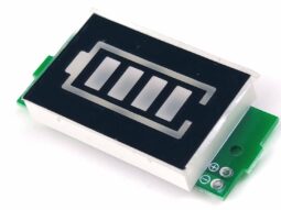 Lithium Battery Gauge LED for 1-8 cells in series &#8211; GREEN LED display
