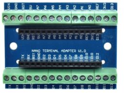 Screw Terminal Shield for Arduino NANO and Breadboard Buddy