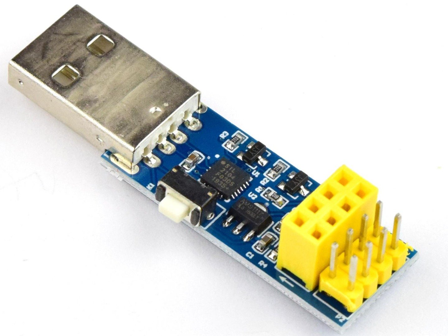 ESP-01 USB Programming Interface for ESP8266 – CP2104 USB 6