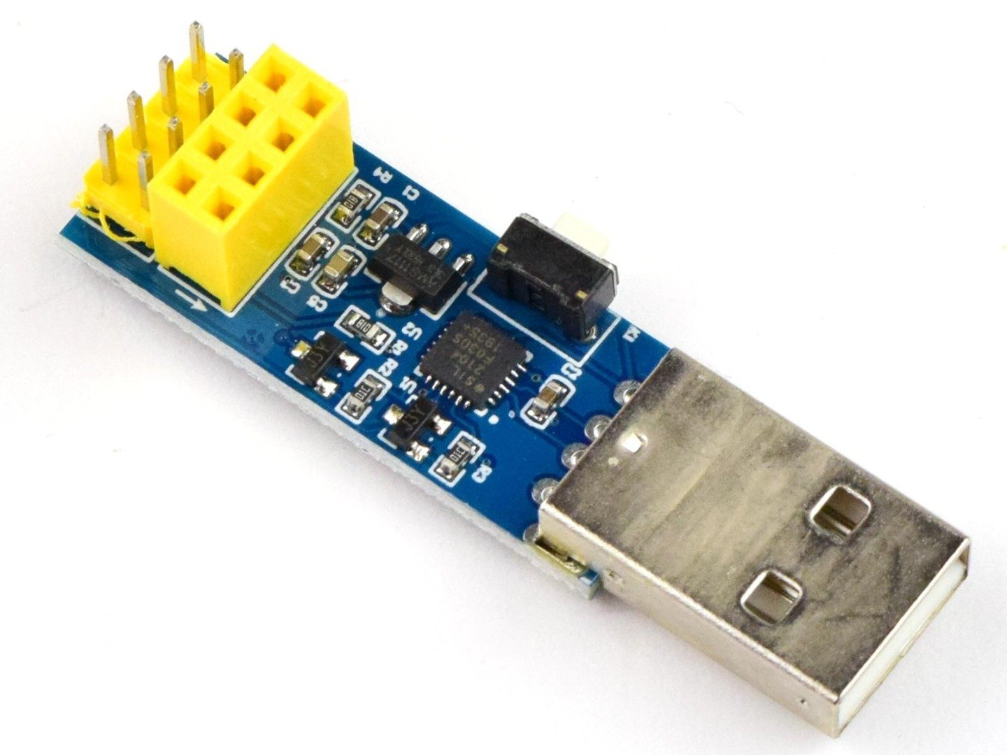 ESP-01 USB Programming Interface for ESP8266 – CP2104 USB 5