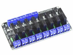 8 Channel SSR Solid State Relay Module 250V 2A – for 3.3V and 5V control voltage