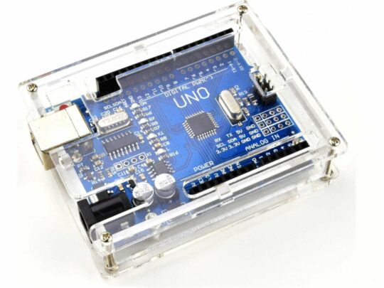 Crystal Clear Acrylic Enclosure Box – Compatible with Arduino UNO 8