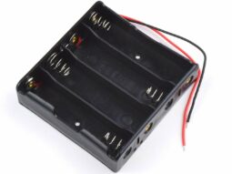 Battery Box Holder for 4x AA 1.5V Batteries