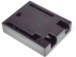 Enclosure Box for UNO R3 &#8211; Black Plastic Case (100% compatible with Arduino)