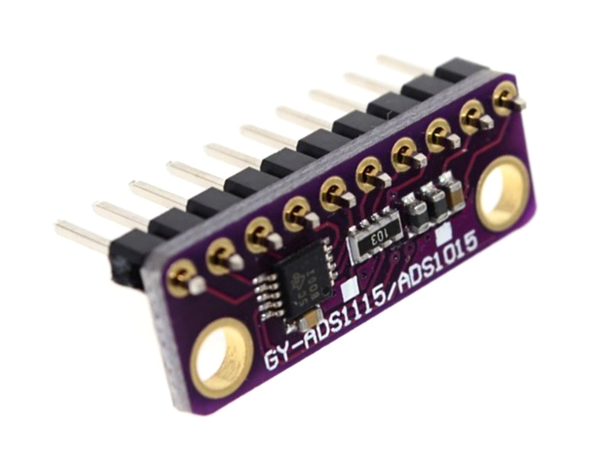 ADS1115 4-Channel 16-Bit ADC Analog-Digital-Converter with I2C Interface 5