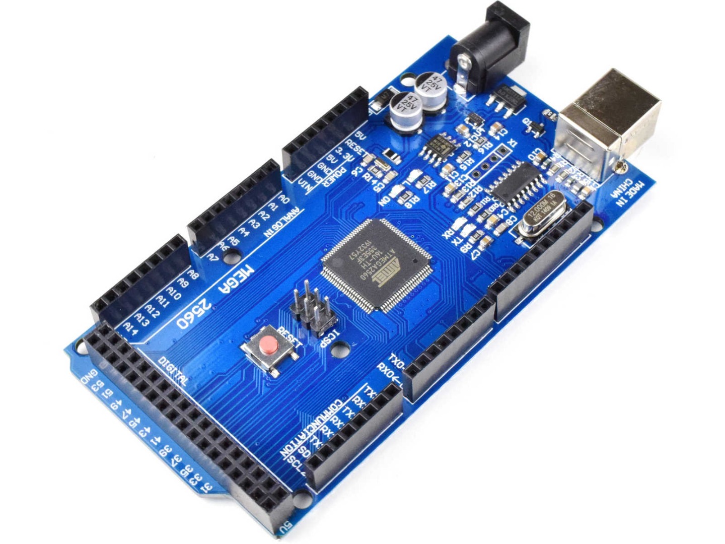 Mega 2560 R3 Microcontroller Board Compatible CH340G Arduino With USB Ca ZODWP4 