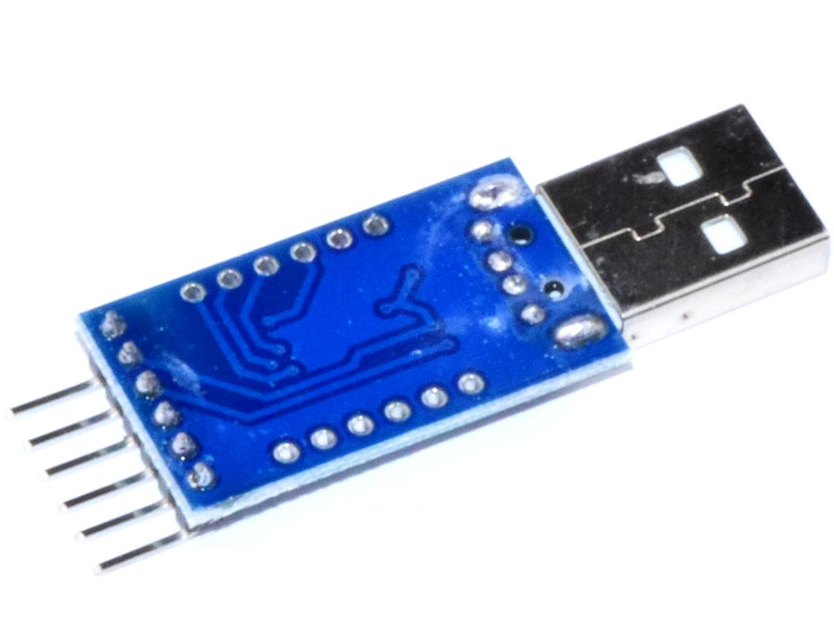 USB TTL UART Adapter Silabs CP2104 for 3.3V and 5V logic 6