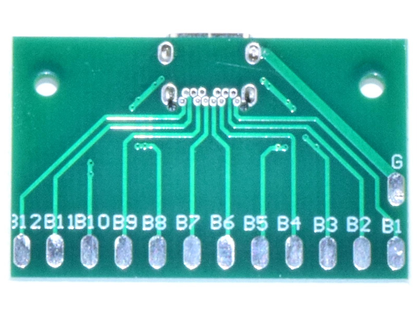 USB-C Breakout Board 24 Positions / Contacts 7
