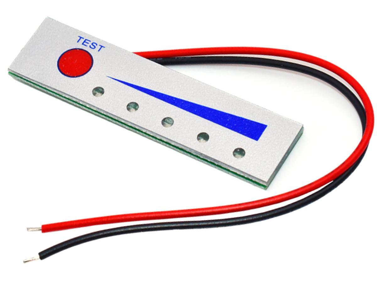 Lithium Battery Charge Level Indicator – 2S Dual Cell – 7.4V 4