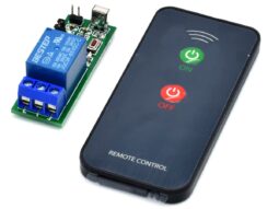 IR Remote Relay Kit &#8211; Switches any load up to 10A with Programmable IR Remote Control