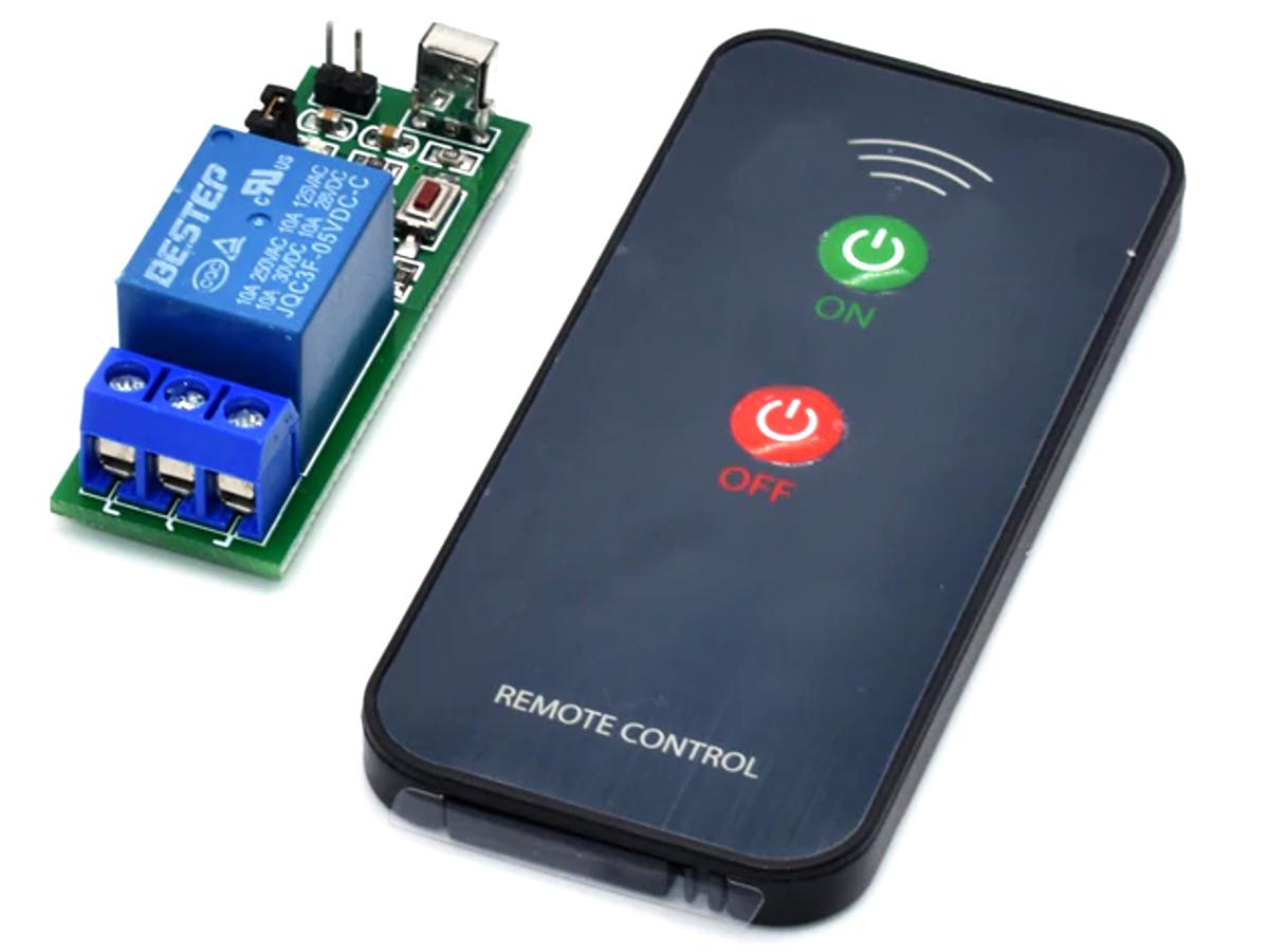 IR Remote Relay Kit – Switches any load up to 10A with Programmable IR Remote Control 4