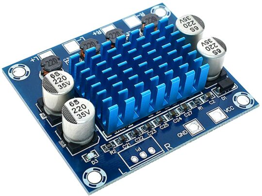 30W+30W Class-D Stereo Audio Amplifier Module – 8 to 26V Power Supply 7