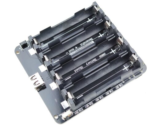 quad lithium 18650 charger booster 3v 5v output